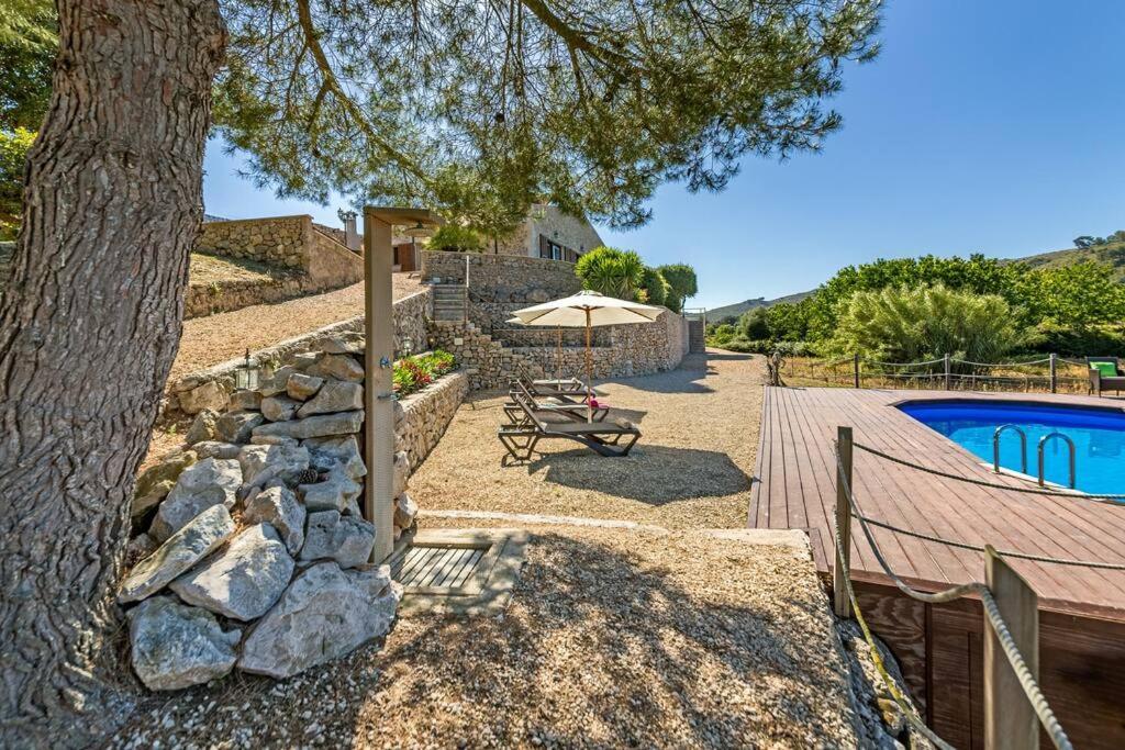 Finca Wellnatura Mit Sauna, Kamine, Badewanne Arta Exterior photo